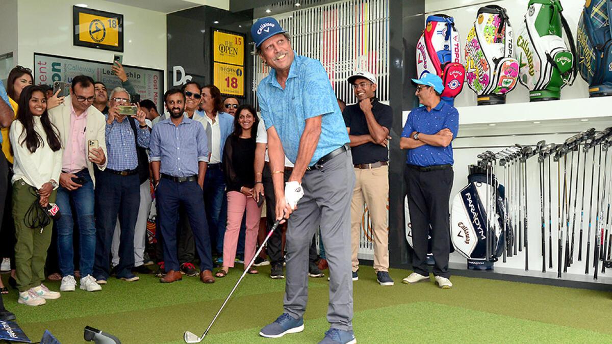 Kapil Dev takes over as president of Professional Golf Tour of India